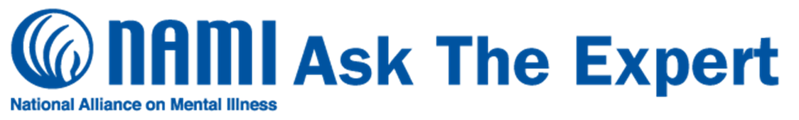 NAMI Ask the Expert logo (blue)